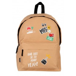 Mochila Junior Bege Blog Perona 58065