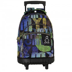 Mochila com Rodas Compacta Campro Print Perona 58789 | Perona Bags